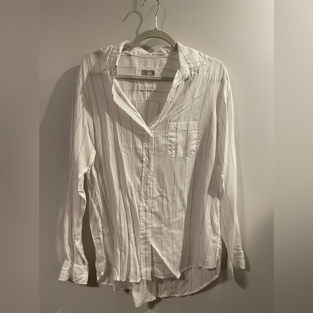 GRAYSON The Hero Womens Long Sleeve Shirt Size 10-12